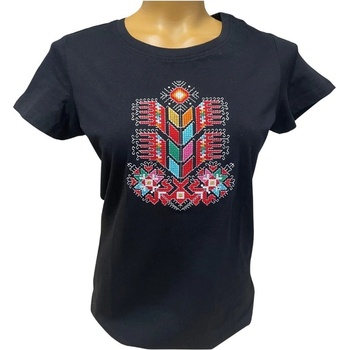 КАРНАВАЛ ДАМСКА ТЕНИСКА С БРОДЕРИЯ - МОДЕЛ 12 (787720242255)