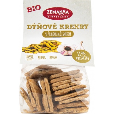 Zemanka Krekry s dýňovým semínkem a česnekem 100 g