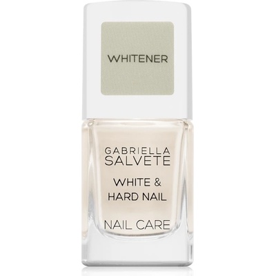 Gabriella Salvete Nail Care White & Hard Nail podkladový lak na nechty so spevňujúcim účinkom 11 ml