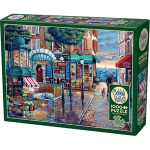 Cobble Hill Пъзел Cobble Hill от 1000 части - Разходка в дъждовен ден (40077)
