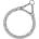 Ferplast Chrome CSS Collar Метален хромиран двоен нашийник душач за различна обиколка на врата