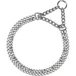 Ferplast Chrome CSS Collar Метален хромиран двоен нашийник душач за различна обиколка на врата