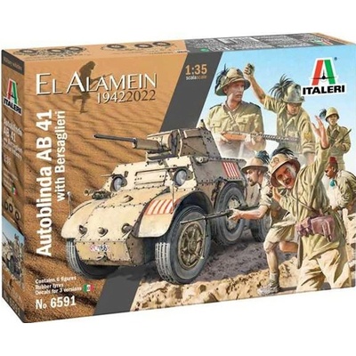 Italeri Crusader Mk. II & British Tank Crew Model Kit military 6592 1:35