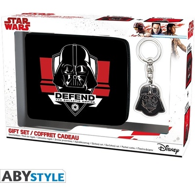 ABY style Sada peňaženka a kľúčenka Darh Vader Star Wars
