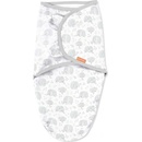 SUMMER INFANT Zavinovačka SwaddleMe šedí sloníci