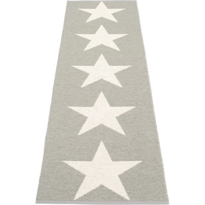 Pappelina Светлосива пътека за открито и закрито 70x250 cm Viggo Warm Grey - Pappelina (VI9S725)