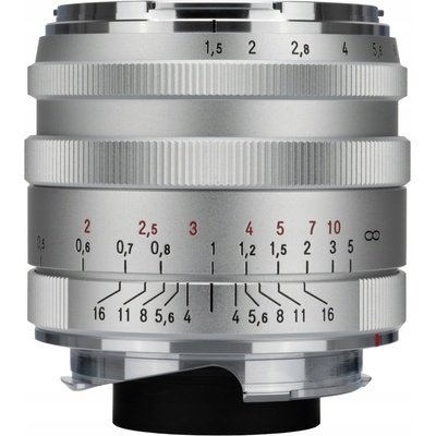 Voigtlander Leica M Nokton I 28 mm f/1,5 M - strieborný