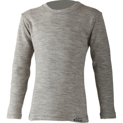 Lasting merino mikina STONY šedá