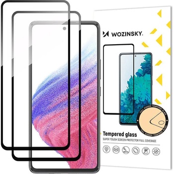 Image 1 of Wozinsky Стъклен Протектор Wozinsky x2 Samsung Galaxy A54 5G Tempered Glass Full Glue Black
