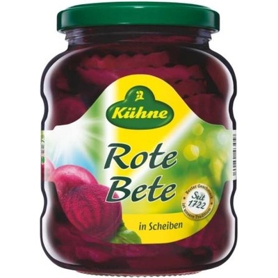 KUHNE Цвекло на шайби с марината 370 мл