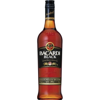Bacardi Carta Negra 40% 1 l (čistá fľaša)