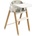 Caretero Столче за хранене 3 в 1 Caretero - Triplo, Grey (TERO-7730)