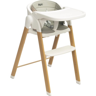 Caretero Столче за хранене 3 в 1 Caretero - Triplo, Grey (TERO-7730)