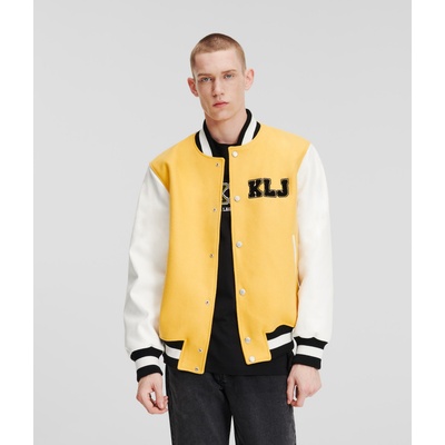 Karl Lagerfeld Jeans KLJ BASEBALL JACKET žltá