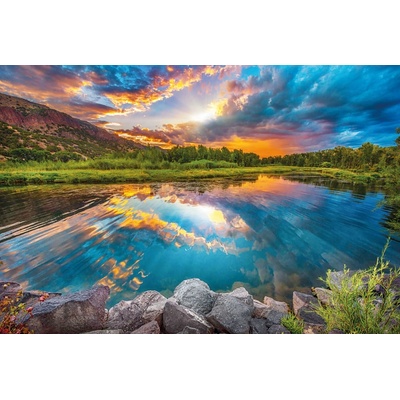 Komar XXL4-016 Vliesová fototapeta na zeď Daybreak západ slunce a červánky rozměry 368x248 cm