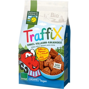 Bohlsener Muhle Био спелтови бисквити Bohlsener Muhle - Трафикс, с какао, 125 g (BB200241)