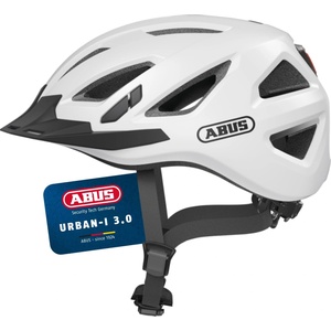 ABUS URBAN-I 3.0 bicycle helmet, white (polar white), S (51-55 cm) - 86858 (86858)