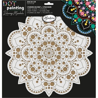 Aladine Sada na tečkování 30 cm Mandala 1 – Zboží Dáma