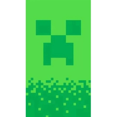 Jerry Fabrics Osuška Minecraft Digital Creeper 70x140 cm