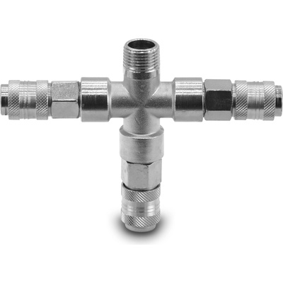 Adler Разделител на въздуха тип t 3-пътен 1/2´´ външна резба