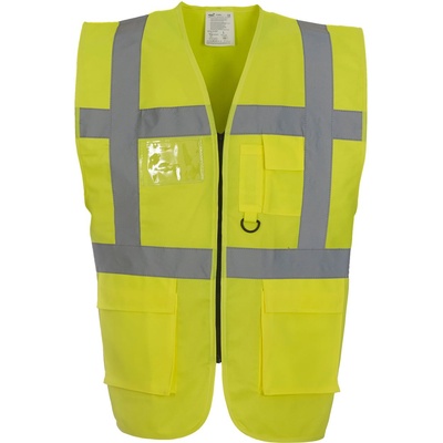Yoko HI-VIS HVW801 / Многофункционална жилетка - HV жълта 5XL (79W801zv815)