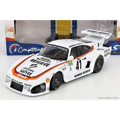 Solido Porsche 935 K3 Team Porsche Kremer Racing N 41 Winner 24h Le Mans 1979 K.ludwig B.whittington D.whittington Bílá 1:18