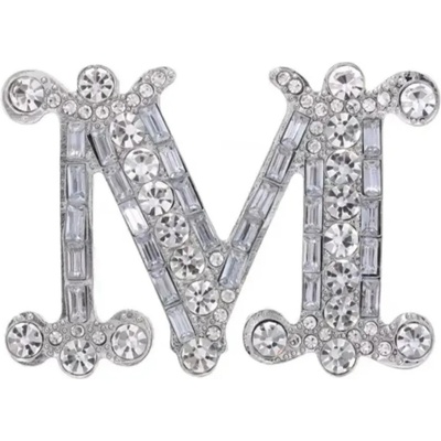 Gaira Brož Písmeno M 3192 stříbrná