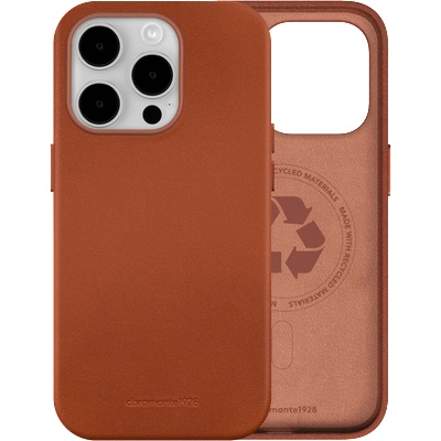 dbramante1928 Кожен калъф dbramante1928 Roskilde Magsafe Case за Apple iPhone 15 Pro Max, Tan (RO67GT001893)