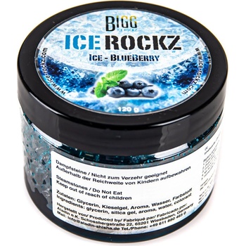 BIGG Ice Rockz minerálne kamienky Ice Čučoriedka 120 g