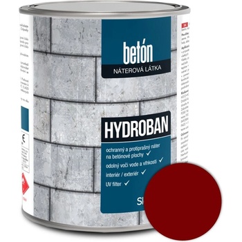 Hydroban Betón 5kg červenohnedá