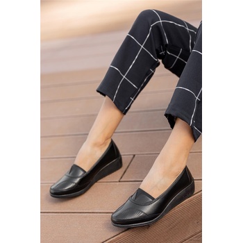 Moda Trend Дамски балерини с противоплъзгаща подметка - Черни #362411 (362411_Черно)