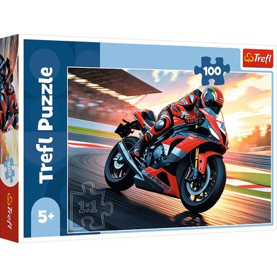 TREFL Rýchly motorkár 100 dielov