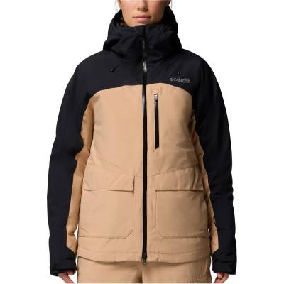 Columbia Дамско ски яке Columbia Women's Highland Summit III Insulated Jacket Ski jacket - Canoe / Black / Lavender Pearl (104-5420-0213)