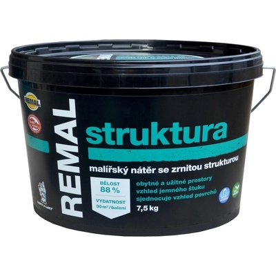 REMAL Štruktúra Tónovateľná farba 15 kg biela