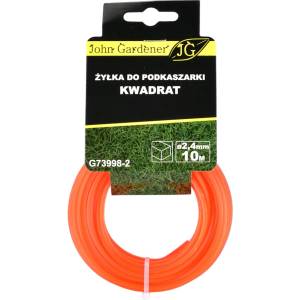GEKO Корда за тример 2, 4 мм 10 м кръгла 40158 (g73998-2)