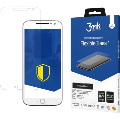 3mk Protection Защитно хибридно стъкло 3mk FlexibleGlass за Lenovo Moto G4 Plus - Прозрачен KP22663 (22663)