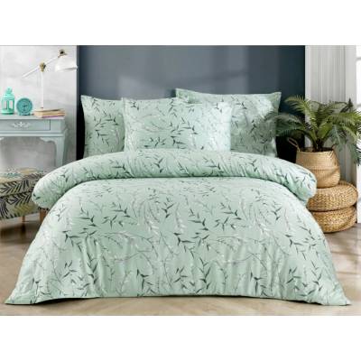 Brotex obliečky Satén Nessie green 240x220 70x90