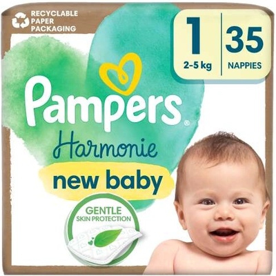 Pampers Harmonie Baby Гащеризон 2-5kg Newborn 1 (35бр) (81754109)