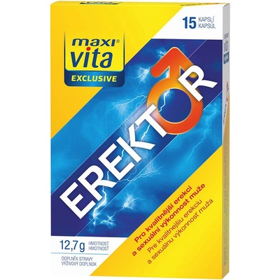 Maxvita Erektor 15 kapsúl