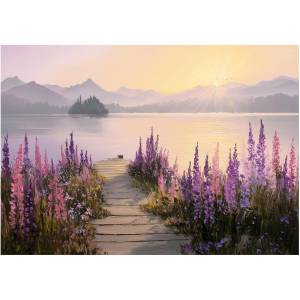 Styler Картина 113x85 cm Lupine Shore - Styler (CA-18691)