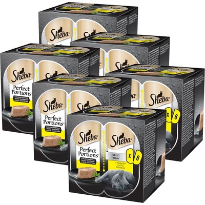 Sheba Perfect Portions с пиле за възрастни котки 6 x (3 x 75 г)
