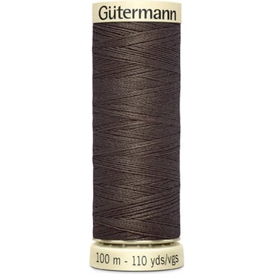 Nit PES Gütermann 100 (100m) - univerzální barva 480 - hnědá