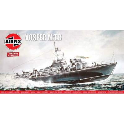 Airfix Vosper MTB Classic Kit VINTAGE 1:72