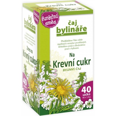 Mediate Čaj Na krevní cukr čaj 40 x 1,6 g