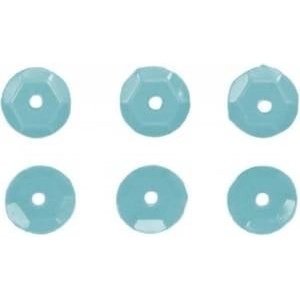 TITANUM Sequins 7mm pastel straddles 14g azure