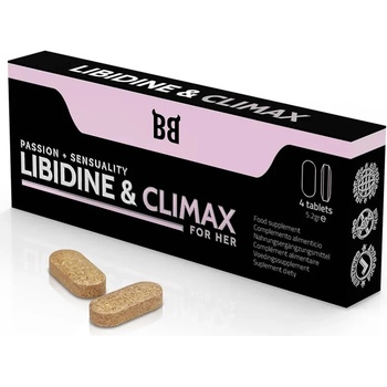 Blackbull By Spartan Libidine & Climax Passion + Sensuality For Her 4 Tablets