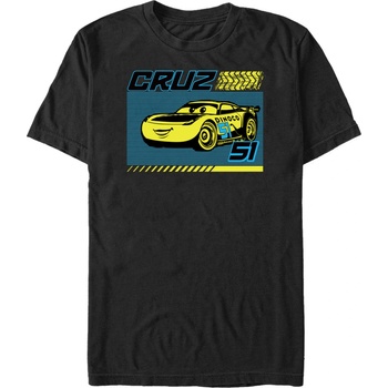 ZOOT. Fan Черна мъжка тениска Pixar Cruz Line ZOOT. Fan | Cheren | МЪЖЕ | L