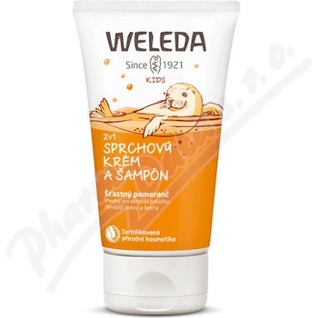 WELEDA Sprchový krém a šampón Šťastný pomaranč 2 v 1 150 ml