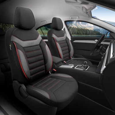 UMBRELLA Универсални калъфи за седалки individual red (110246)