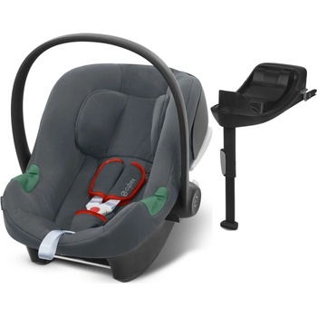 CYBEX ATON B2 I-SIZE incl. BASE ONE 2023 Steel Grey|dark grey